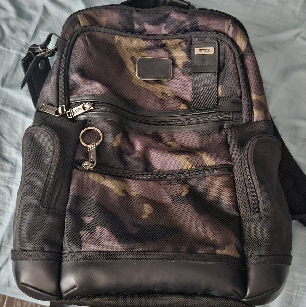 Tumi backpack army camo price is firm
